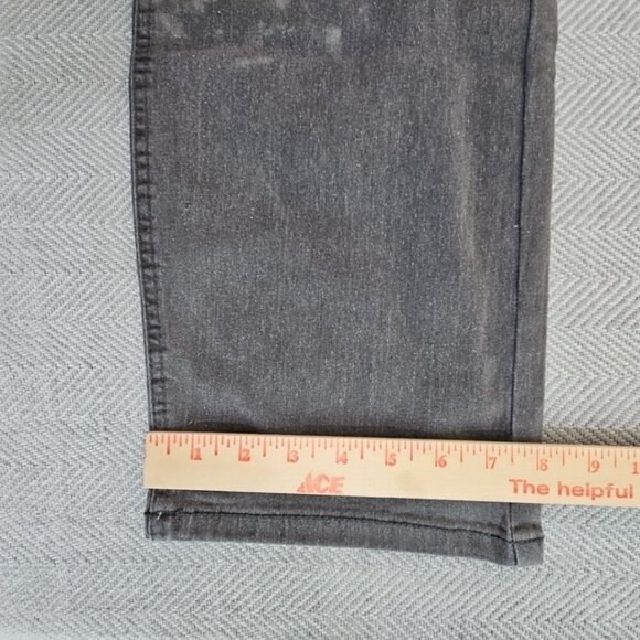 Jachs New York Jeans Men's 44x32 Gray Mid Rise Soft Stretch Slim Straight NWT - Picture 7 of 16